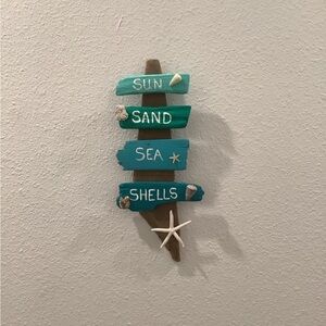 Driftwood Art, Driftwood Beach Sign, Driftwood Coastal Decor